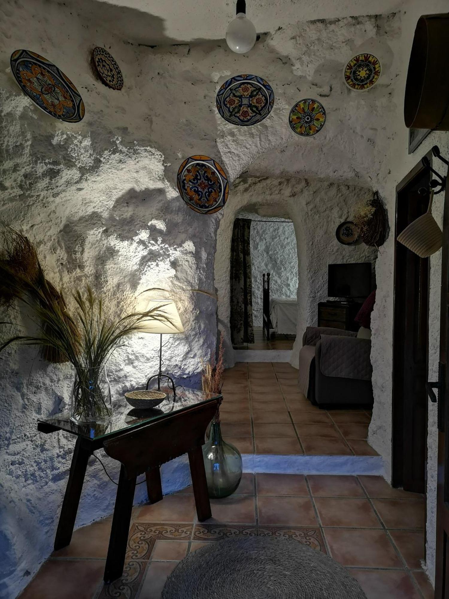 Cueva El Parral Pensionat Pegalajar Exteriör bild