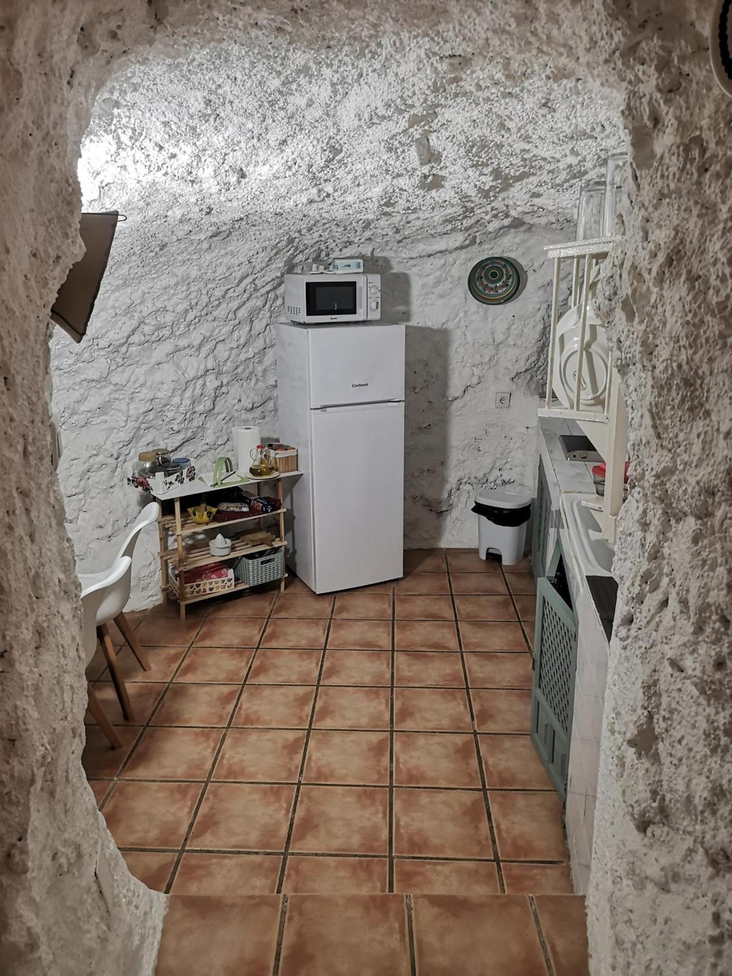 Cueva El Parral Pensionat Pegalajar Exteriör bild