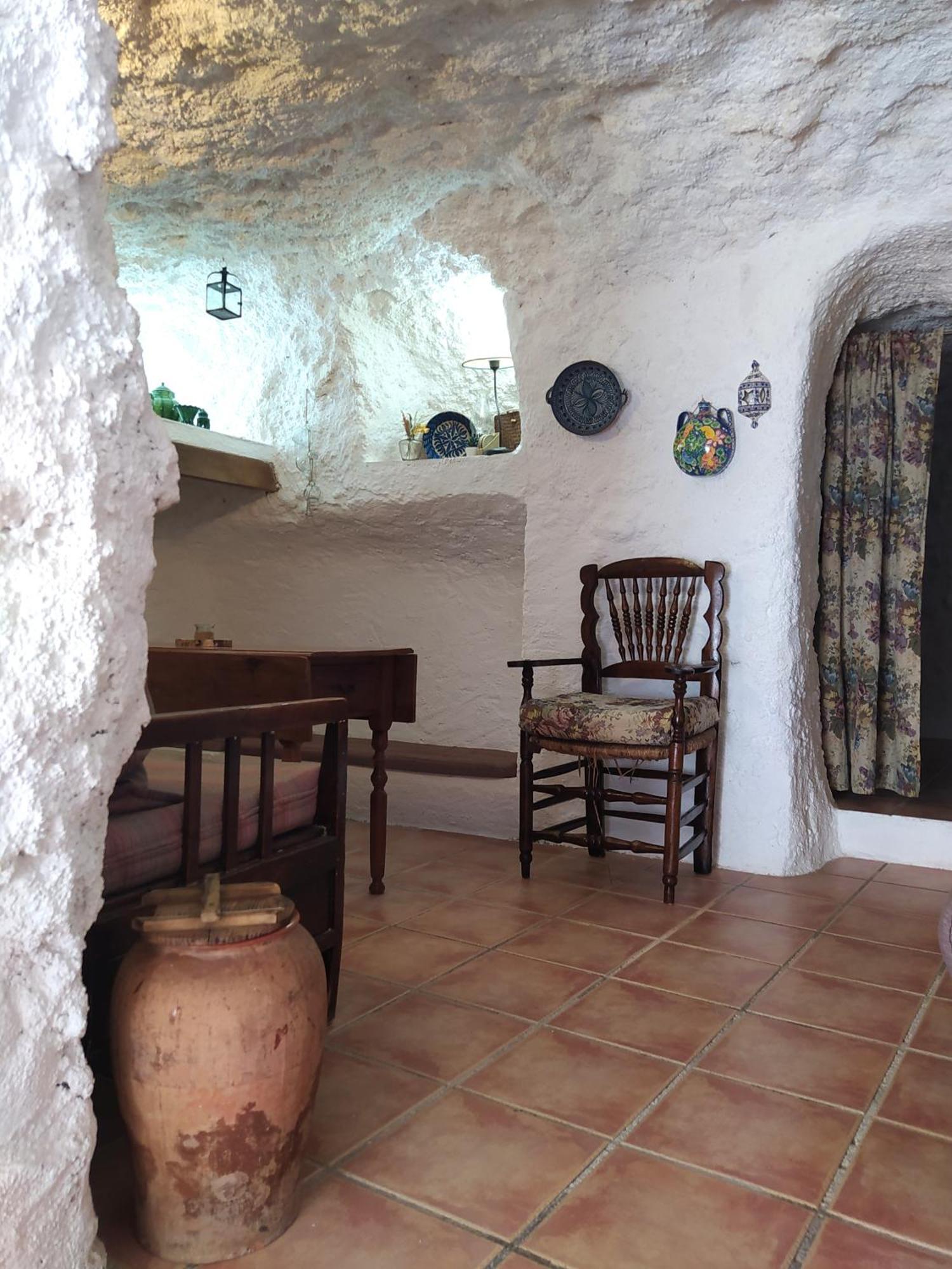 Cueva El Parral Pensionat Pegalajar Exteriör bild